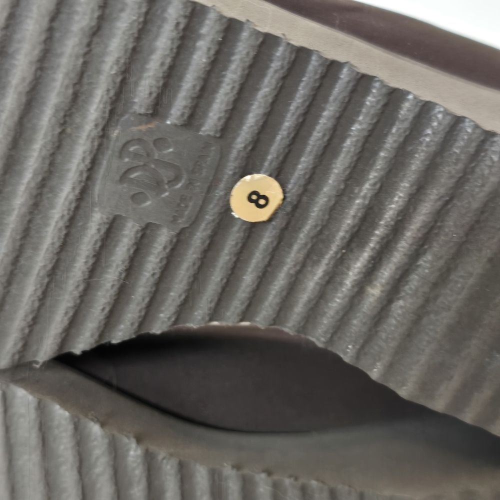 Donald J. Pliner Brown Snakeskin 8 - Picture 8 of 10